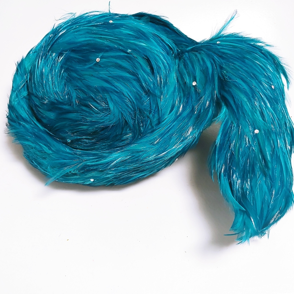 Jack McConnell vintage feather wool hat